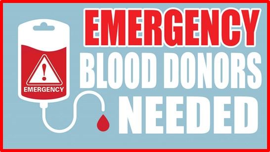 emergency blood donors