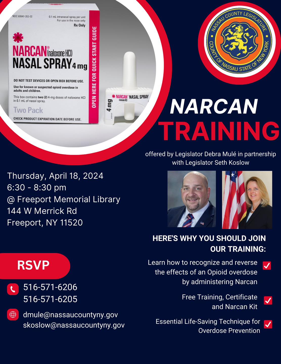 Narcan Training Koslow and Mule