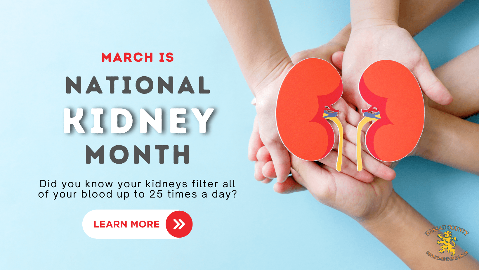 kidney month banner 
