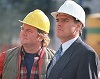two contractors in hard hats