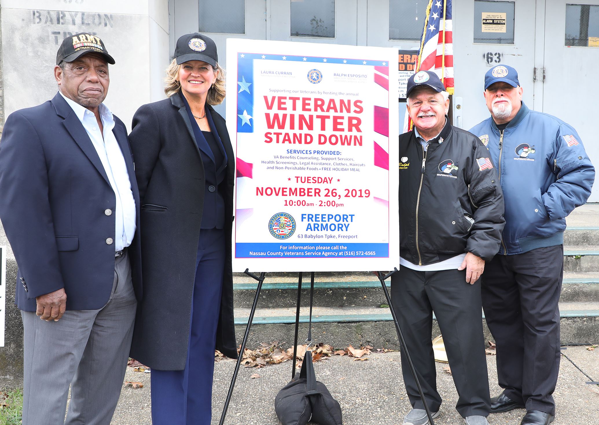 Ahead of Veterans Day Curran asks Veterans to Check in with County