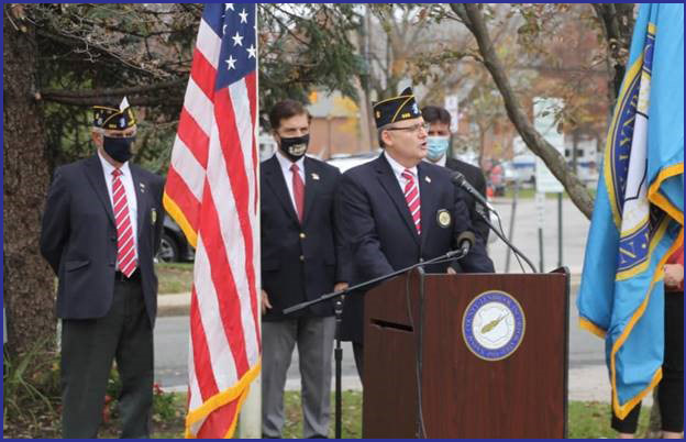 Legislator Gaylor honors veterans on veterans day